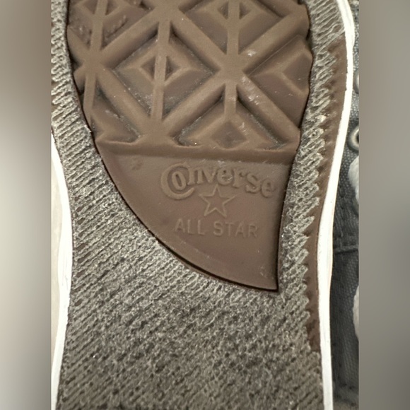 Converse Chuck Taylor All Star Girls Madison Sneakers Gray Size 11 - Picture 6 of 10